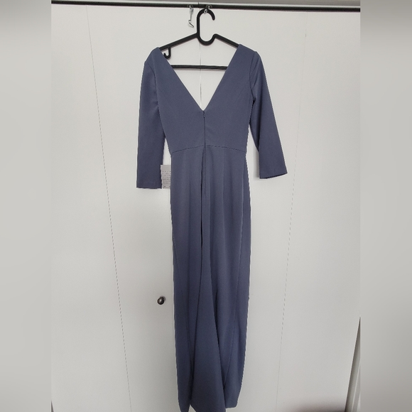 After Six – Crisscross Stretch Crepe Evening Dress, size XXS - Picture 3 of 5